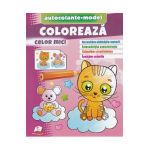 Coloreaza celor mici. Autocolante model