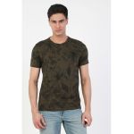 Tricou regular fit cu imprimeu floral