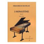 3 sonatine. Opus 20 pentru pian - Friedrich Kuhlau