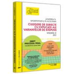 Admiterea in magistratura si in avocatura Vol.4: Drept procesual penal - Lucian Criste, Cristian Balan, Catalin Constantinescu-Maruntel, Teodor Manea, Giulia Sologon