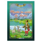 Amintiri din copilarie. La Brosteni. Carte de colorat cu povesti scrisa cu litere mari de tipar