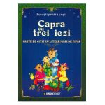 Capra cu trei iezi. Carte de citit cu litere mari de tipar