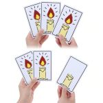 Carte magică cu lumânare