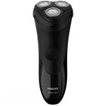 Aparat de ras Philips S1110/04, Cap barbierit cu 3 lame, Negru