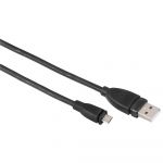 Cablu de date Hama 54588, ecranat, microUSB, Negru