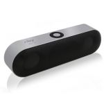 Difuzor stereo Bluetooth NBY-18, 2x3W argint