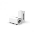 Adaptor pentru RJ45 F / F 2 buc alb