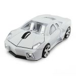 Mașină sport fără fir mouse H14 alb