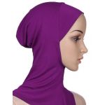 Hijab pentru femei purpurie