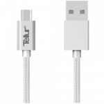 Cablu de date Tellur TLL155131, Micro USB, Argintiu