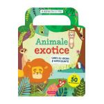 Animale exotice. Carte cu jocuri si autocolante