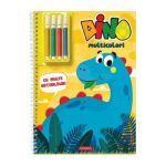 Dino multicolori cu multe abtibilduri
