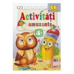 Activitati amuzante. Bufnita 46 autocolante 4 ani+