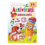 Activitati amuzante. Catelusul 54 autocolante 5 ani+