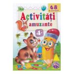Activitati amuzante. Pisicuta 48 autocolante 4 ani+