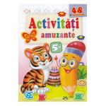 Activitati amuzante. Tigrisorul 48 autocolante 5 ani+