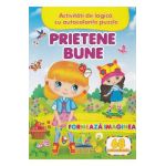 Formeaza imaginea. Prietene bune + 68 autocolante