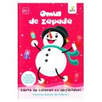 Omul de zapada - Carte de colorat cu abtibilduri