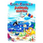 Animale marine - Carte de colorat