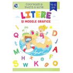 Litere si modele grafice. Coloreaza si invata a scrie - Sveta Albu