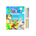 Micul pictor: Animale de companie. 8 creioane colorate