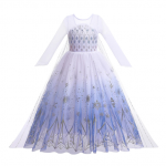 Costum Elsa din Frozen Costum pentru fete Cosplay Elsa din Frozen Costum de carnaval Mască de Halloween Rochie pentru fete Elsa din Frozen V288 6