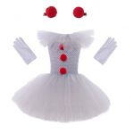 Costum Pennywise Fete Costum Halloween Costum Pennywise Pentru Fete Cosplay Pennywise Cu Accesorii 10