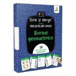 Forme geometrice. Scrie si sterge! Prescolari mari