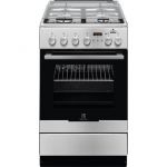 Aragaz Electrolux EKK54955OX, PlusSteam, Grill, Cuptor electric, 4 arzatoare