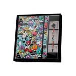 Set carnet si pix: Graffiti