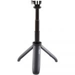 Maner telescopic + mini trepied AFTTM-001 pentru GO PRO, Negru