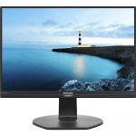 Monitor LED Philips 240B7QPJEB, 24.1", WUXGA (1920x1200),&nbsp;Display Port, HDMI, USB, Flicker Free, Boxe, Negru