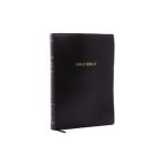 KJV, Reference Bible, Super Giant Print, Leather-Look, Black, Red Letter Edition - Thomas Nelson