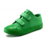 Adidași din pânză pentru copii A764 verde 24