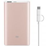 Acumulator extern Xiaomi Mi Power Bank Pro, 10000 mAh, USB-C, Auriu