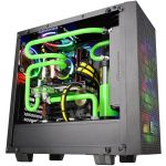 Carcasa Thermaltake Core G21 Tempered Glass Edition, Negru