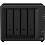 Network Attached Storage Synology DiskStation DS418play, Intel Celeron J3355 Dual Core 2.0 - 2.5 GHz, 2GB DDR3L, 4-Bay, 2 x Gigabit LAN, 2 x USB 3.0
