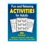 Fun and Relaxing Activities for Adults: Puzzles for People with Dementia [Large-Print] - Mighty Oak Books