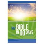 Bible in 90 Days-NIV: Cover to Cover in 12 Pages a Day - Zondervan