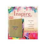 Inspire Prayer Bible NLT (Hardcover Leatherlike, Metallic Gold): The Bible for Coloring & Creative Journaling - Tyndale
