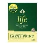 NLT Life Application Study Bible, Third Edition, Large Print (Red Letter, Hardcover, Indexed) - Tyndale