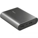 Acumulator extern Trust Luco, 10000 mAh, Metal, Negru