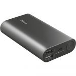 Acumulator extern Trust Luco, 7500 mAh, Metal, Negru
