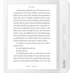 eBook Reader Kobo Libra H2O, 7", 8GB, Wi-Fi, White