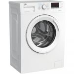 Masina de spalat rufe slim Beko WRE6512BWWU SteamCure, 1000 RPM, 6 kg, Clasa A+++
