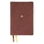 Nkjv, Thompson Chain-Reference Bible, Large Print, Leathersoft, Brown, Red Letter, Comfort Print - Frank Charles Thompson