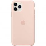 Husa de protectie Apple pentru iPhone 11 Pro, Silicon, Roz