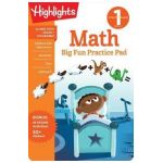First Grade Math Big Fun Practice Pad - Highlights Learning