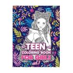 Teen Coloring Books for Girls: Fun activity book for Older Girls ages 12-14, Teenagers; Detailed Design, Zendoodle, Creative Arts, Relaxing ad Stress - Loridae Coloring