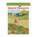 Creative Haven Simple Pleasures Coloring Book: The Cottagecore Lifestyle - Jessica Mazurkiewicz